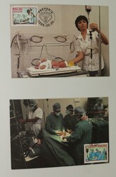 MOTIEF GENEESKUNDE/GEZONDHEID. Interessante collectie van circa 260 ...