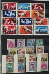 MIDDEN-OOSTEN (OLIESTATEN). Postfrisse verz. met o.a. Ajman en Ras al ...