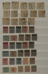 LITOUWEN [1918-1940]. Veelal dubbele collectie zowel gebruikt als ...