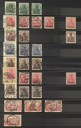 DUITSLAND (DANZIG) [1920-1923]. Partij met gebruikt en iets ...