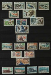 AFARS ET ISSAS. Postfrisse verz. tussen 1967 en 1977 in stockboek, w ...