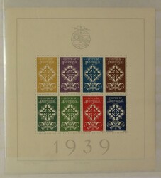 PORTUGAL [1940-1949]. Verz. blocks nr. 1 t/m 14 compleet ongebruikt ...