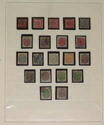 DEENS WEST INDIË [1855-1917]. Deels dubbele collectie zowel gebruikt ...