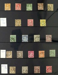 ZWITSERLAND [1858-1949]. Gebruikte verz. met prima materiaal, w.bij ...