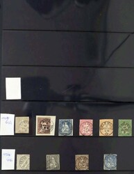 ZWITSERLAND [1858-1949]. Gebruikte verz. met prima materiaal, w.bij ...