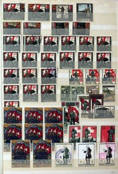 ZWITSERLAND. Verz./partij Soldatenzegels (circa 1600 stuks) meest ...