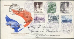 Zomer nr. E1 met gelegenheidstempel Rotterdam Havententoonstelling ...