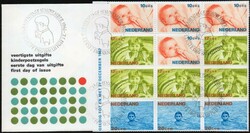 Nr. 81a (kindblock) met nr. 875P en 875PM op kleinformaat envelop. ...