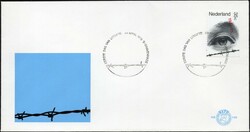 Bevrijding nr. E140f (weggevallen grijs). Onbeschreven en met open ...