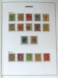 Curaçao/Antillen en Aruba [1873-1994]. Collectie gebr./ongebruikt en ...