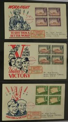 Curaçao/Antillen [1941-1964]. Verz. voorlopers en FDC's, w.bij ...