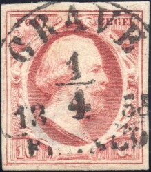 GRAVE B op 10 cent nr. 2. H/S 100