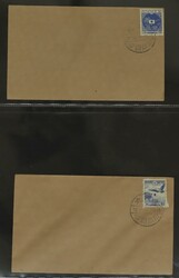 Japanese Occupation and Revolution period. Nice collection envelopes, ...