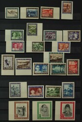 No. 01-Regular stamps. Final proofs, imperforate no. 01: 01d-21d, ...