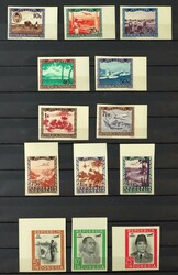 No. 02-Airmail stamps. Final proofs, imperforate: no. 01d-13d, mint ...