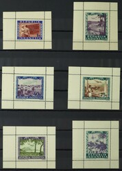 Republik. Collection final proofs in miniature sheet, a.o. with ...