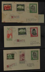 Vienna &amp; Philadelphia printings. Nice collection with envelopes, ...