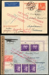 Ned. Indië. Gecensureerde envelop van Batavia Centrum d.d. 6.5.'40 ...