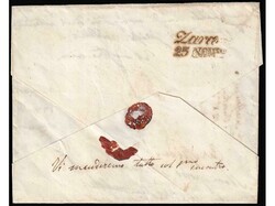 Letter with complete content sent from SPALATO (Split) to ZARA ...
