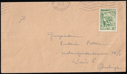 Printed Matter (Unsealed Letter): RIJEKA (FIUME) - WIEN, AUSTRIA 1953 ...