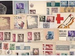 NDH a good lot of FDC and propaganda cards, various qualities