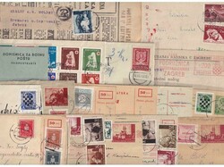 NDH, lot of 18 letters, stationeries, parcel cards, franked Newspaper ...