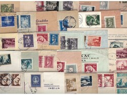 NDH lot of 32 letters and stationeries, various qualities, and an ...