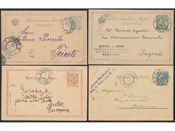 Bosnia and Herzegovina, lot of 17 letters, stationeries and complete ...