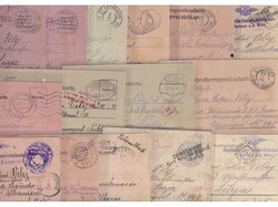 Slovenia, lot of 15 military mail stationeries of a Slovenia officer, ...