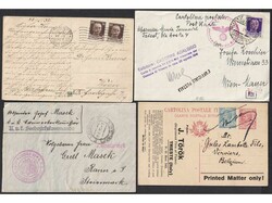 Lot of 15 letters, mostly sent from Trieste, all from the period ...