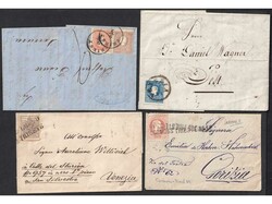 Trieste, lot of 10 letters, all from the period of AU Monarchy. ...