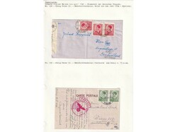 NDH and Kingdom of Yugoslavia, collection of letters in various ...