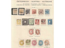 Austria: Lombardy and Venetia, Kreta and Levant, old collection on ...