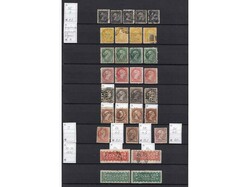 Canada, Newfoundland and New Scotia, collection in album. Interesting ...