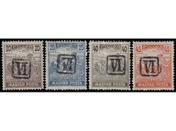 Provisional porto Issue for Baranya. Described in HFS No. 9 page 220. ...