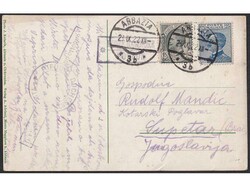 Postcard of Učka sent from postal agency MONTE MAGGIORE / POKLON via ...