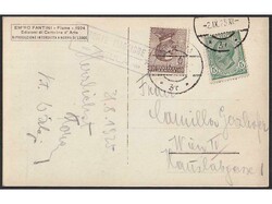 Postcard of Učka sent from postal agency MONTE MAGGIORE / SELLA via ...