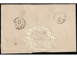 Cover of official letter sent from BELLOVAR (Bjelovar) to SEMLIN ...