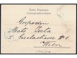 Pozdrav iz Čapljine oko 1904. X/A
