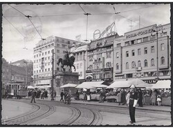 Postcard of Zagreb sent by registered mail from Zagreb to Wien 01.07. ...