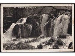 Postcard of Plitvička jezera sent from Donji Miholjac 16.12. 1942., ...