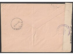 Letter sent by registered mail from Senj to Zagreb 10.05. 1941. ...