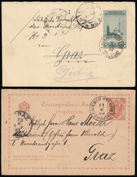 1920: Bosnie-Herzégovine (Austro hongrois Milit. - Bulk lot