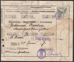 1920: Bosnie-Herzégovine (Austro hongrois Milit. - Documents