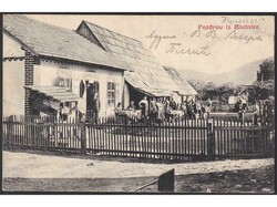 Postcard of Blatnica, sent from postal agency Blatnica via post ...