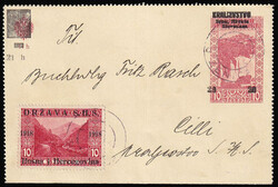 3780: Peuple d’Yougoslavie République de Bosnie-Herzégovine - Postal stationery