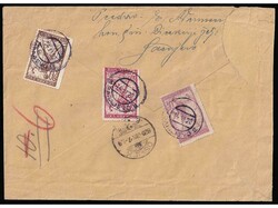 Letter sent by registered mail from Sarajevo to Osijek 14.06. 1920. ...