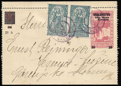 3780: Peuple d’Yougoslavie République de Bosnie-Herzégovine - Postal stationery