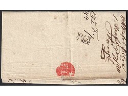 Letter with complete content set from OTTOCHAZ (Otočac) to WIENN ...