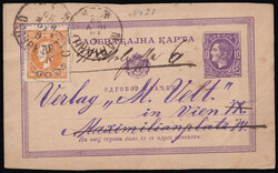 5725: Serbien - Ganzsachen